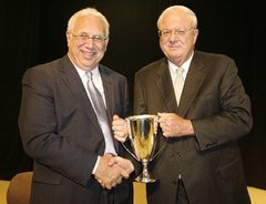 Ashton Phelps, Jr. and Scott Cowen, 2010
